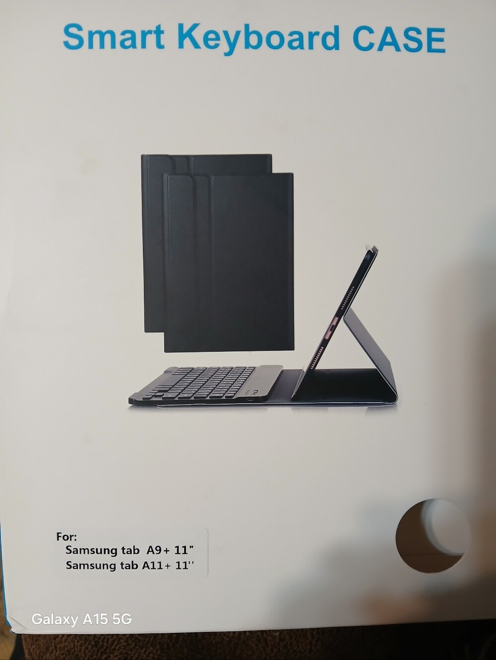 Samsung PU Leather Keyboard Case with Removable Wireless Keyboard - Black